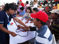 Mil 200 familias del Corredor Santa Inés recibieron atención médica y social
