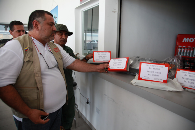 SUNDDE ha detectado en Monagas 13 comercios con sobreprecios