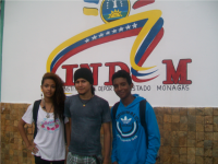 Patinando por la Paz y la Vida en el polideportivo de Maturín