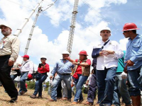 Fue contratada una empresa para reponer las ocho torres eléctricas