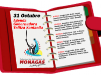 AGENDA VIERNES 31-10-2014 GOBERNADORA YELITZA SANTAELLA