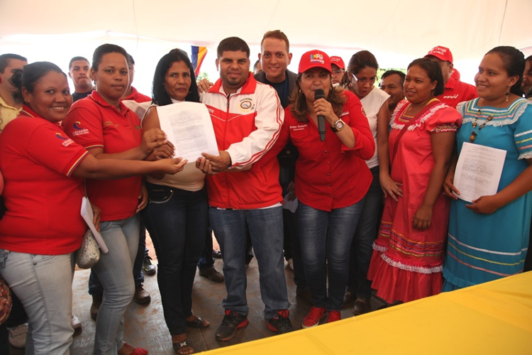 Financian proyectos productivos en Ezequiel Zamora   