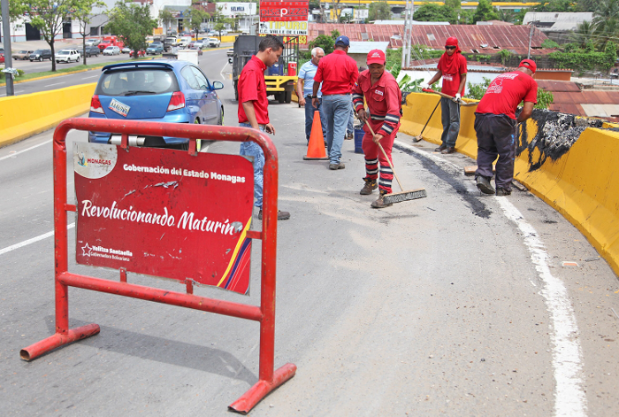 Gobernación de Monagas realiza trabajos preventivos en elevado del Bajo Guarapiche