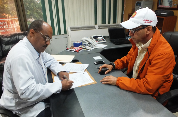 Lotería de Oriente firmó convenio de servicios con el Ambulatorio Serres