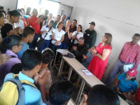 Santaella asume rehabilitación del Liceo Hernán Pineda de Maturín