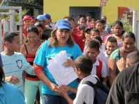 Gobernadora supervisó escuela “Belkis Guevara de Dioquez” de comunidad Mata Negra