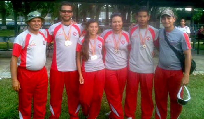Tiro con arco monaguense selló 5 cupos a los juegos nacionales 2015