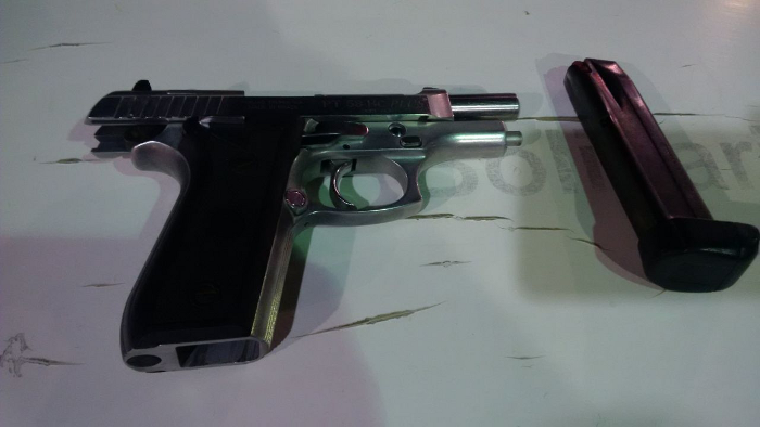 Aprehendidos tres sujetos que portaban arma de fuego