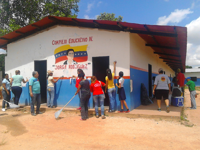 Comisión Regional de Prevención recupera Escuela “Jorge Rodríguez”