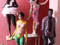 Escuela de Artes Plásticas expuso obras para culminar año escolar