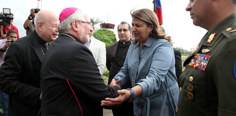 Emisario del Papa Francisco Llego para Bendecir a Monagas