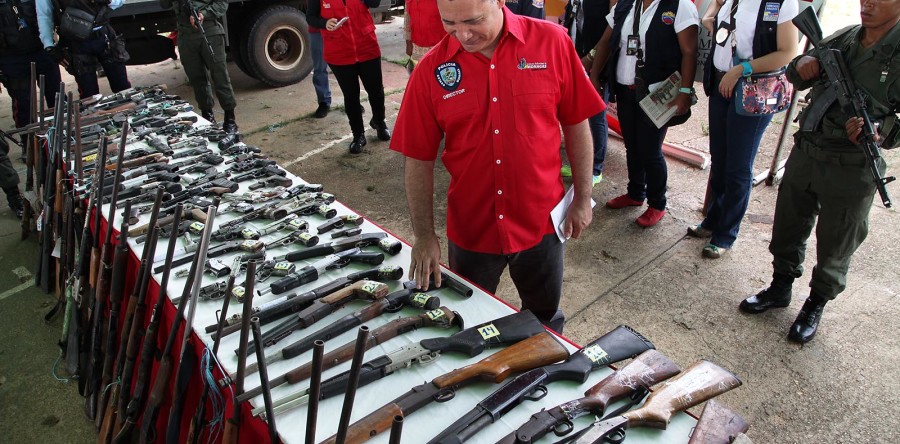 En 2015 van más de 500 Armas de Fuego inutilizadas en Monagas