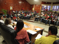 Gobernadora Santaella realizó asamblea con el Poder Popular en el Clsem