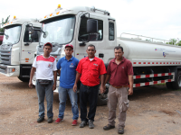 Hidrológica aumenta flota de camiones cisternas