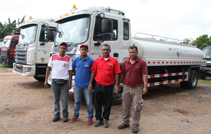 Hidrológica aumenta flota de camiones cisternas