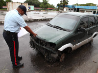 PoliMonagas recupera vehículo desvalijado en Boquerón