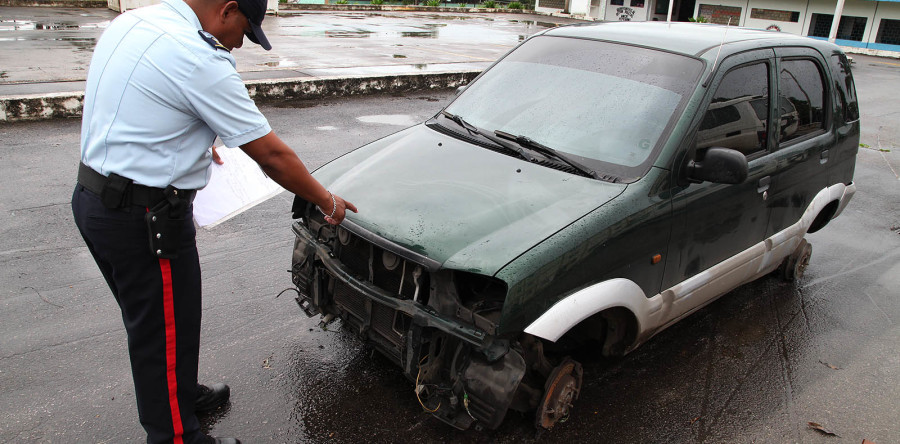 PoliMonagas recupera vehículo desvalijado en Boquerón