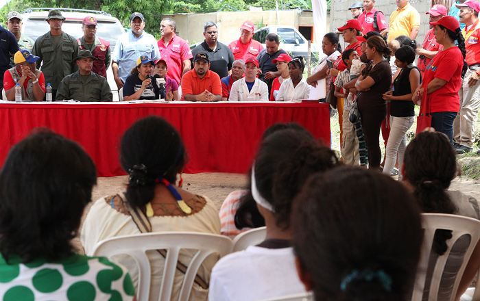 Santaella encabezó segundo encuentro de Misiones y Grandes Misiones en El Rosillo