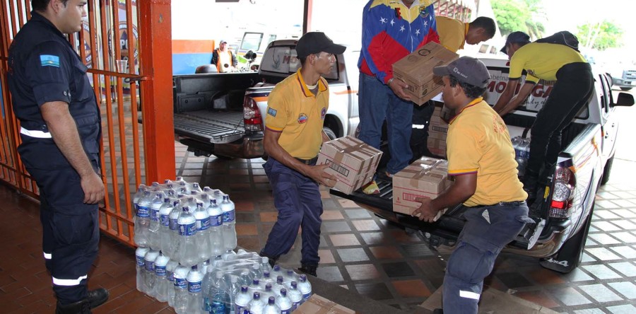 Más de una Tonelada de Insumos para afectados de Apure, Tàchira y Trujillo   