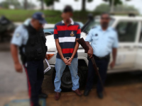 PoliMonagas Detiene a un sujeto en La Toscana por romperle un plato en la cabeza a su esposa