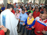 Gobernación de Monagas celebró Misa del Deporte