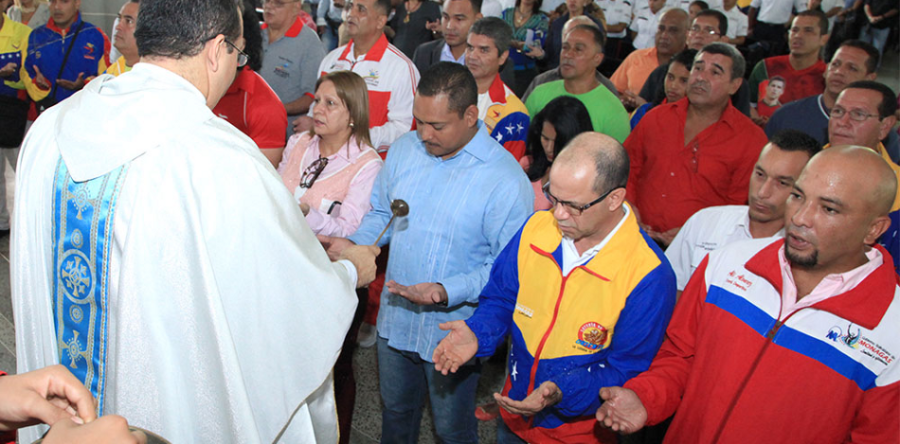 Gobernación de Monagas celebró Misa del Deporte