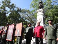Con actos culturales y militares rechazan acciones inmorales del presidente de la asamblea nacional