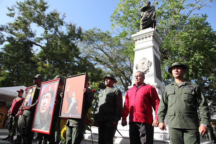 Con actos culturales y militares rechazan acciones inmorales del presidente de la asamblea nacional