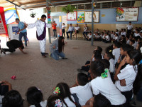 Más de 700 escolares de Santa Inés beneficiados con jornada de prevención