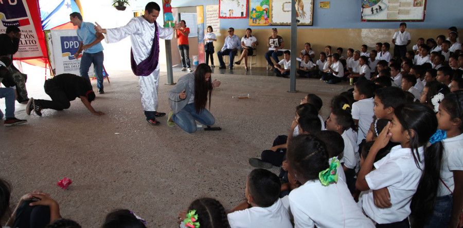 Más de 700 escolares de Santa Inés beneficiados con jornada de prevención