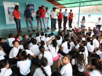 Comisión de Prevención Integral visitó escuela de Las Cayenas