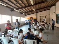 Escolares “Pintaron a Bolívar con el corazón”