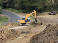 Gobernación arrancó nuevo tramo vial en Buena Vista