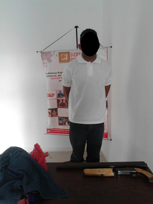 Patrullaje Inteligente detiene sujeto por porte ilícito de arma