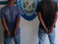 Dos capturados por porté ilícito de arma
