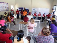 Comisión regional de prevención visitó escuela de Parare