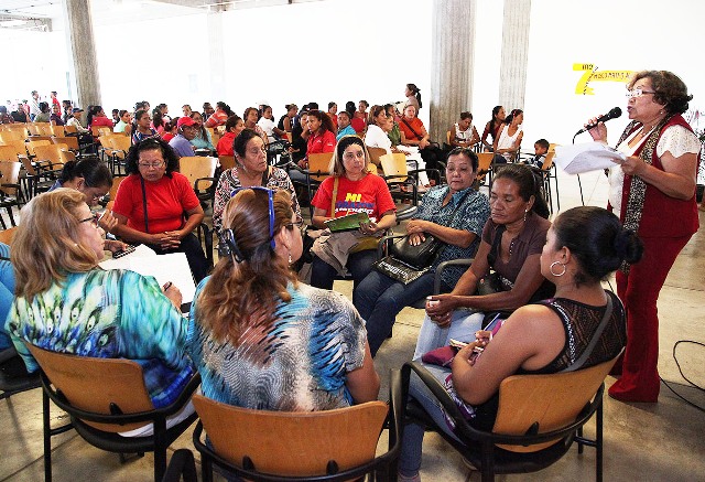 Revolucionarias de Monagas activas para el Congreso de la Patria