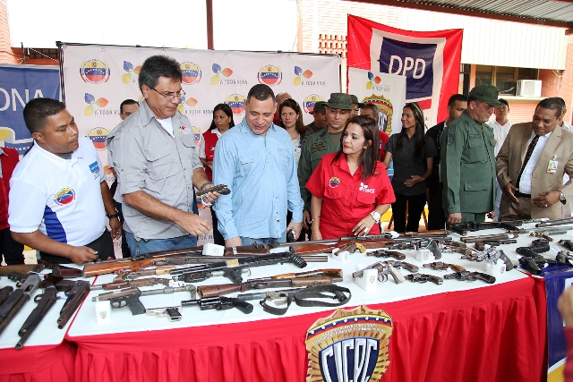 En Monagas inutilizan 338 armas de fuego