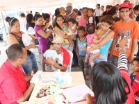 Habitantes de San Vicente beneficiados con jornada de atención médica de la Gobernación de Monagas