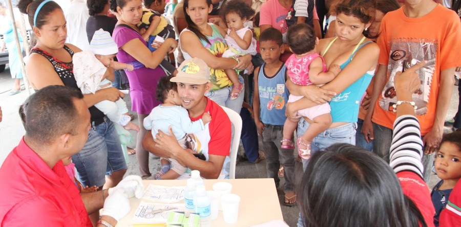 Habitantes de San Vicente beneficiados con jornada de atención médica de la Gobernación de Monagas