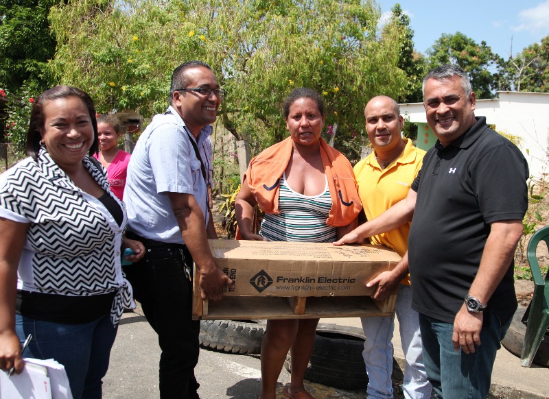 Gobernación de Monagas entregó bomba de agua en Chaguaramal
