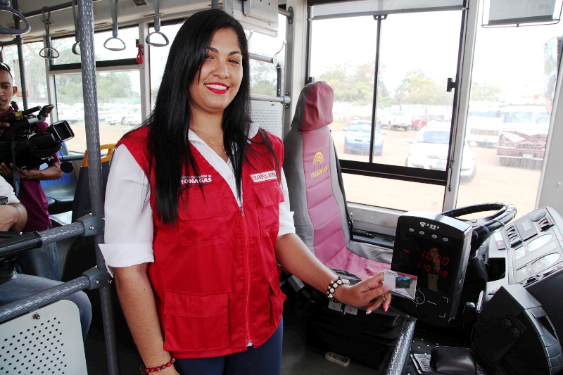 Más de 15 mil tarjetas inteligentes de TransMonagas vendidas en primera fase de distribución