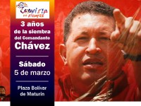 Monagas conmemorará 3 años de la siembra del comandante Supremo Hugo Chávez