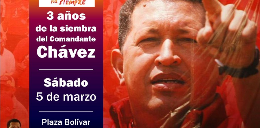 Monagas conmemorará 3 años de la siembra del comandante Supremo Hugo Chávez