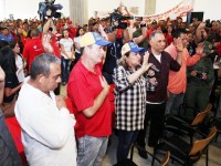 Santaella juramenta 56 transportistas al Congreso de la Patria