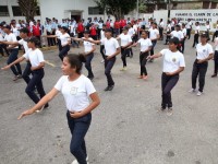 Brigadistas juveniles efectuaron exhibición en PoliMonagas