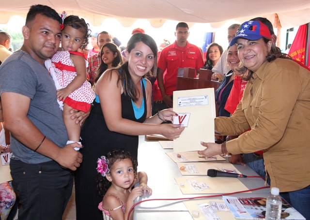 Entregados en Monagas 261 nuevos hogares de la Patria