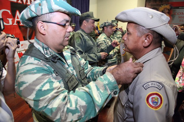 GNB realizó ascensos a milicianos de Monagas