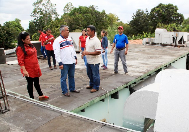 Gobierno de Monagas repara aires del hospital Simón Bolívar