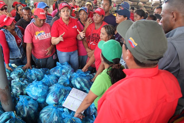Más de 13 mil habitantes de Santa Inés se beneficiaron con distribución de alimentos